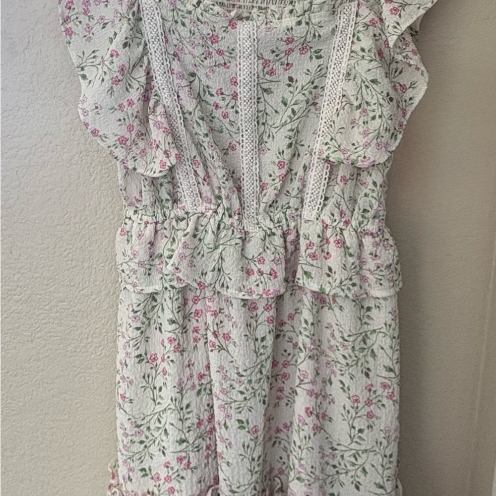 Floral Ruffle Dress